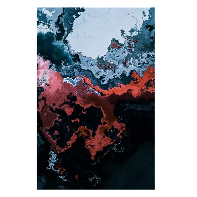 Фото на холсте абстракция краски, размера 50x75