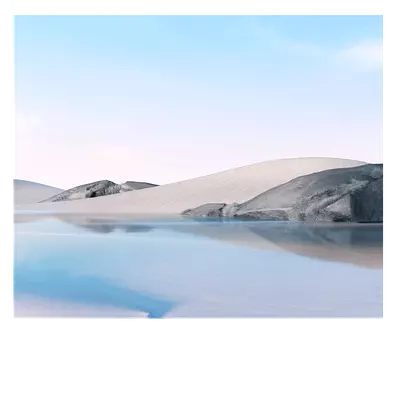 Фото на холсте песок с водой, размера 60x50