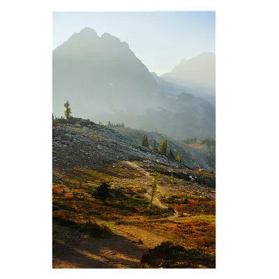 Фото на холсте горная тропа, размера 30x45