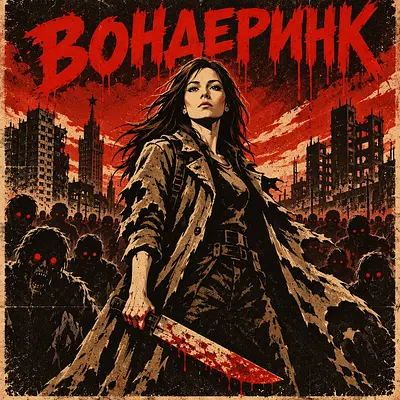 Героический зомби-постер