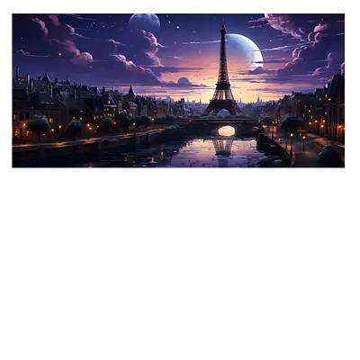 Фото на холсте фантастический лондон, размера 60x30