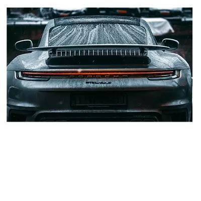 Картина на холсте с фото porsche 911 turbo s, 30х20 см