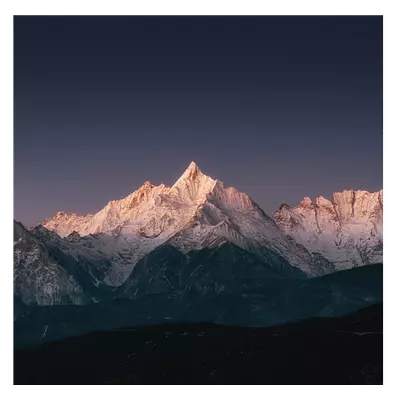 Фото на холсте горный массив, размера 60x60