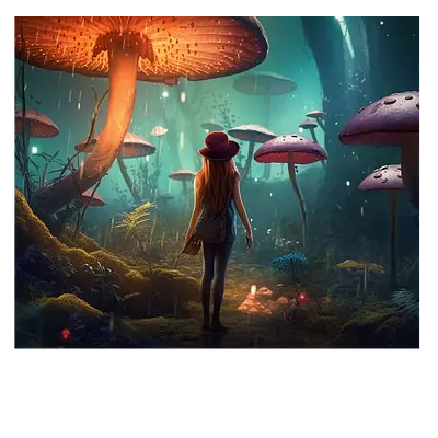 Фото на холсте девушка в сказке, размера 60x50