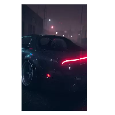 Фото на холсте mazda rx-7, размера 20x30