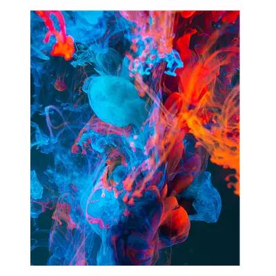 Фото на холсте краски, размера 50x60