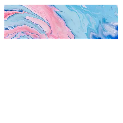 Фото на холсте акварельная абстракция, размера 90x30