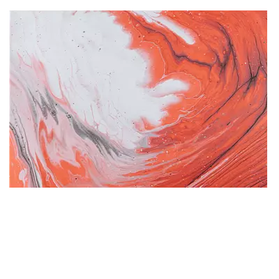 Фото на холсте красные волны, размера 100x70