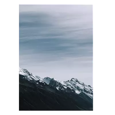 Фото на холсте горный хребет, размера 50x70