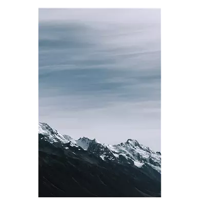 Фото на холсте горный хребет, размера 50x75