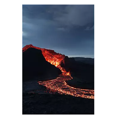 Фото на холсте лава, размера 80x120