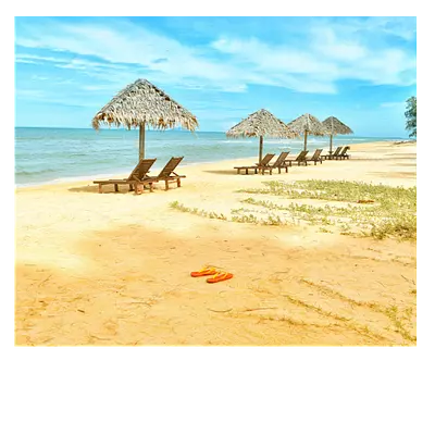 Фото на холсте песчаный пляж, размера 60x50