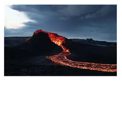 Фото на холсте лава 45х30 см до 220 слов на заказ!