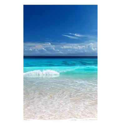 Фото на холсте солнечный пляж, размера 40x60