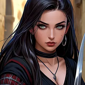 «Средневековая красавица»