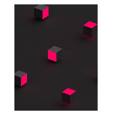 Фото на холсте абстракция квадраты, размера 40x50