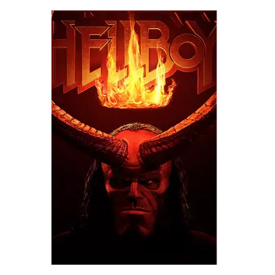 Фото на холсте hellboy, размера 60x90
