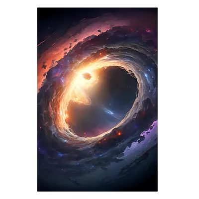 Фото на холсте квазар, размера 80x120