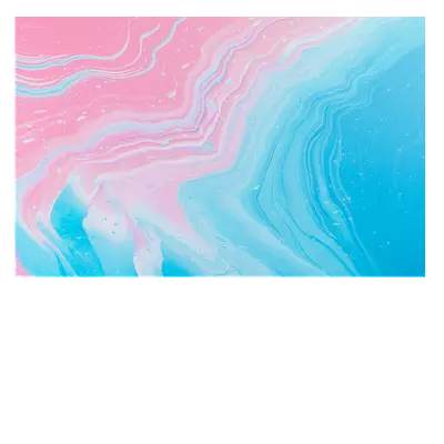 Фото на холсте абстрактные волны 45х30 см.