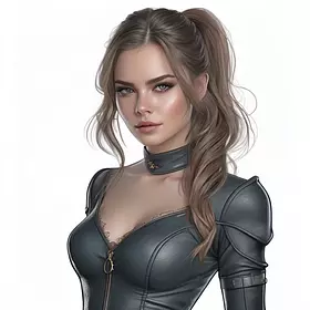 «Готическая наёмница в стиле 50