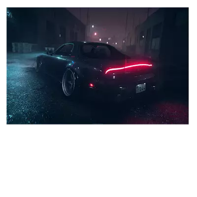 Фото на холсте mazda rx-7, размера 60x40