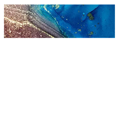 Фото на холсте абстракция волны, размера 90x30