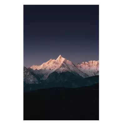 Фото на холсте горный массив, размера 80x120