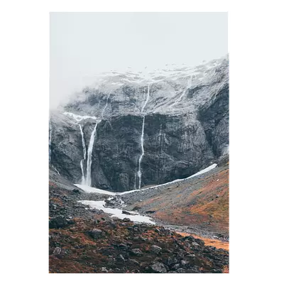 Фото на холсте горный ручей, размера 70x100