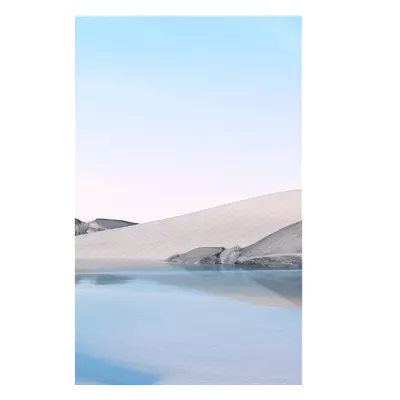 Фото на холсте песок с водой, размера 20x30