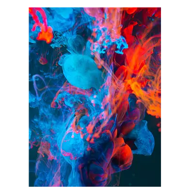 Фото на холсте краски, размера 60x80