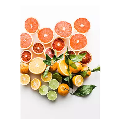 Фото на холсте цитрусы, размера 50x70