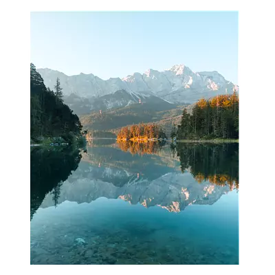 Фото на холсте озеро с горами, размера 50x60