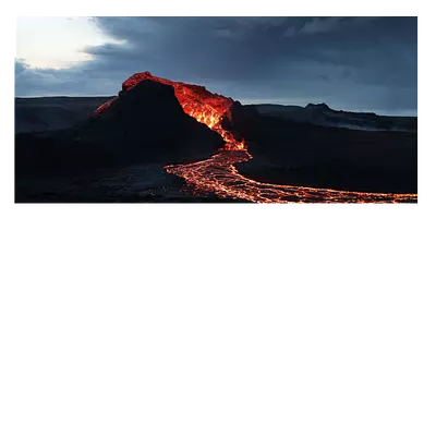 Фото на холсте лава, размера 60x30