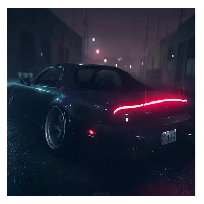 Фото на холсте mazda rx-7, размера 50x50