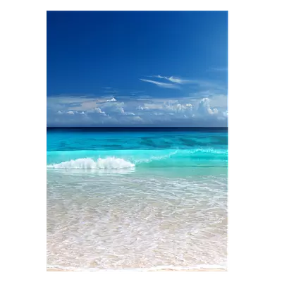 Фото на холсте солнечный пляж, размера 50x70