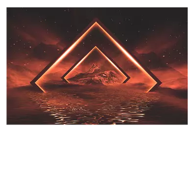 Фото на холсте геометрическая абстракция, размера 75x50