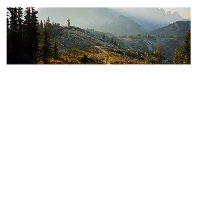 Фото на холсте горная тропа, размера 120x40