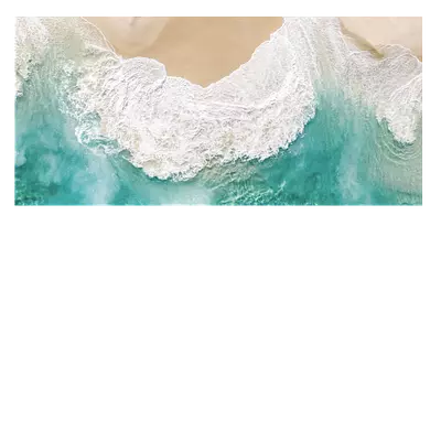 Фото на холсте пляж, размера 60x30