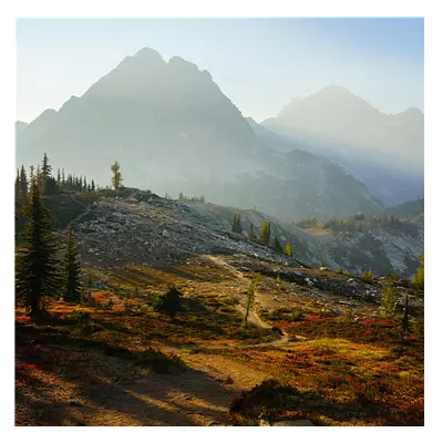 Фото на холсте горная тропа, размера 60x60