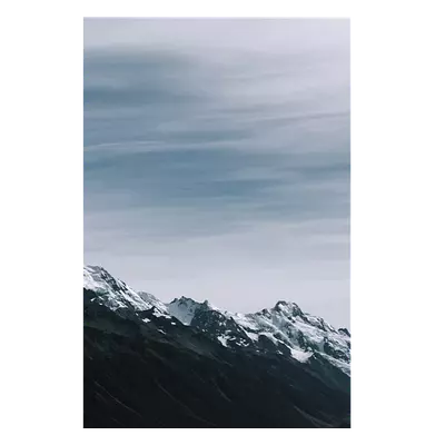Фото на холсте горный хребет, размера 60x90