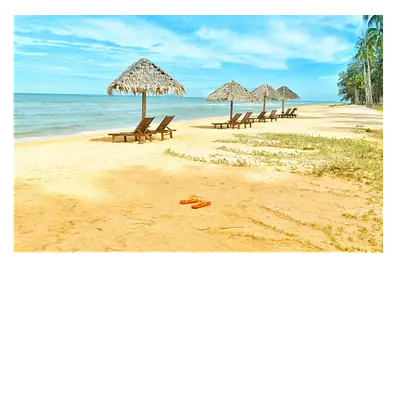 Фото на холсте песчаный пляж, размера 60x40