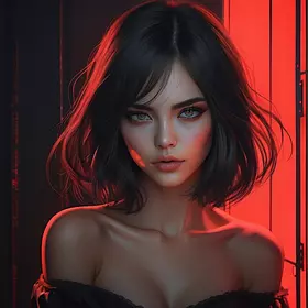 «Аниме-портрет в стиле 80–90-х»