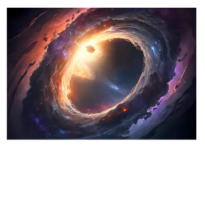 Фото на холсте квазар, размера 70x50