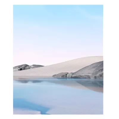 Фото на холсте песок с водой, размера 50x60