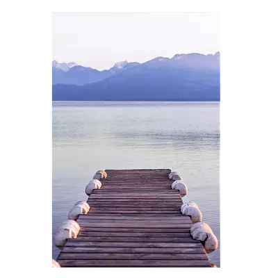 Фото на холсте пристань, размера 80x120