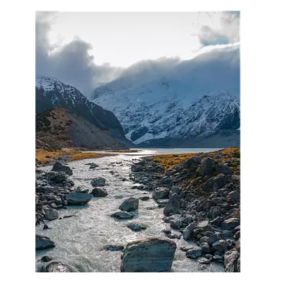 Фото на холсте горная река, размера 40x50