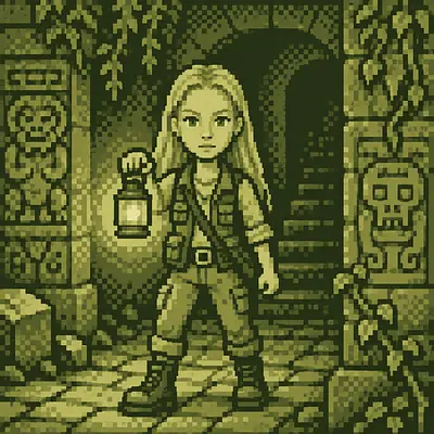 8-битный искатель приключений — AI-стилизация фото в стиле Pixel Art