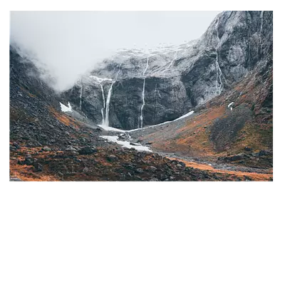 Фото на холсте горный ручей, размера 75x50