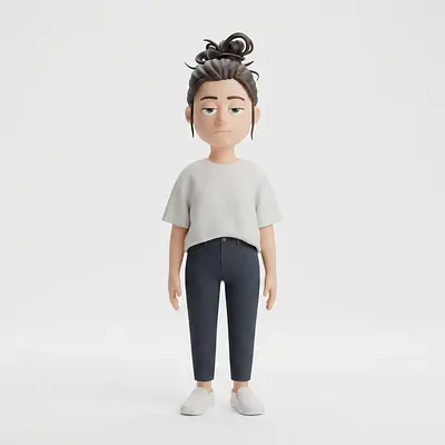 3D-персонаж в стиле Pixar