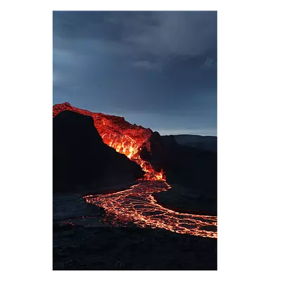 Фото на холсте лава, размера 30x45